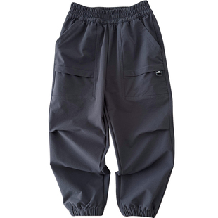 弹力柔软男童时尚户外休闲长裤中大童宽松收口运动裤儿童裤子春秋