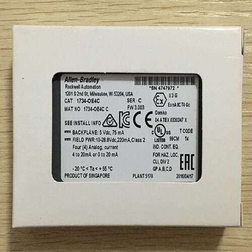 议价美国罗克韦尔Allen-BradleyAB1734-OV2E模拟量输入模块全新