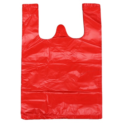 红色塑料袋加厚食品级菜市场专用