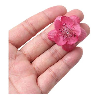 假花小桃花花环树枝插花材料