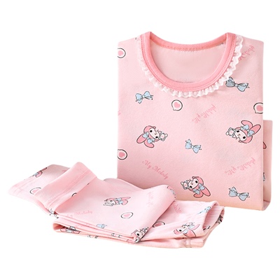 女童春秋男女童纯棉A类套装