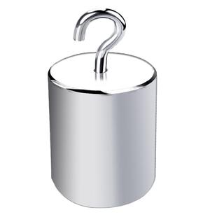 欧牛单钩牛顿砝码10N20N50N英镑LB测试砝码不锈钢单钩砝码牛顿力