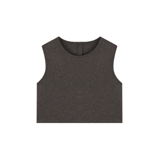 Amybaby女童套装春季2025新款极简风韩版时尚宽松马甲显瘦阔腿裤