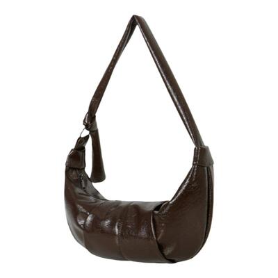 可颂包中油蜡软皮休闲随性