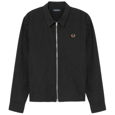 FREDPERRY翻领拉链夹克简约质感