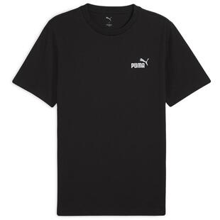 纯棉黑色圆领短袖运动T恤男PUMA彪马官方新款夏季休闲上衣 688959
