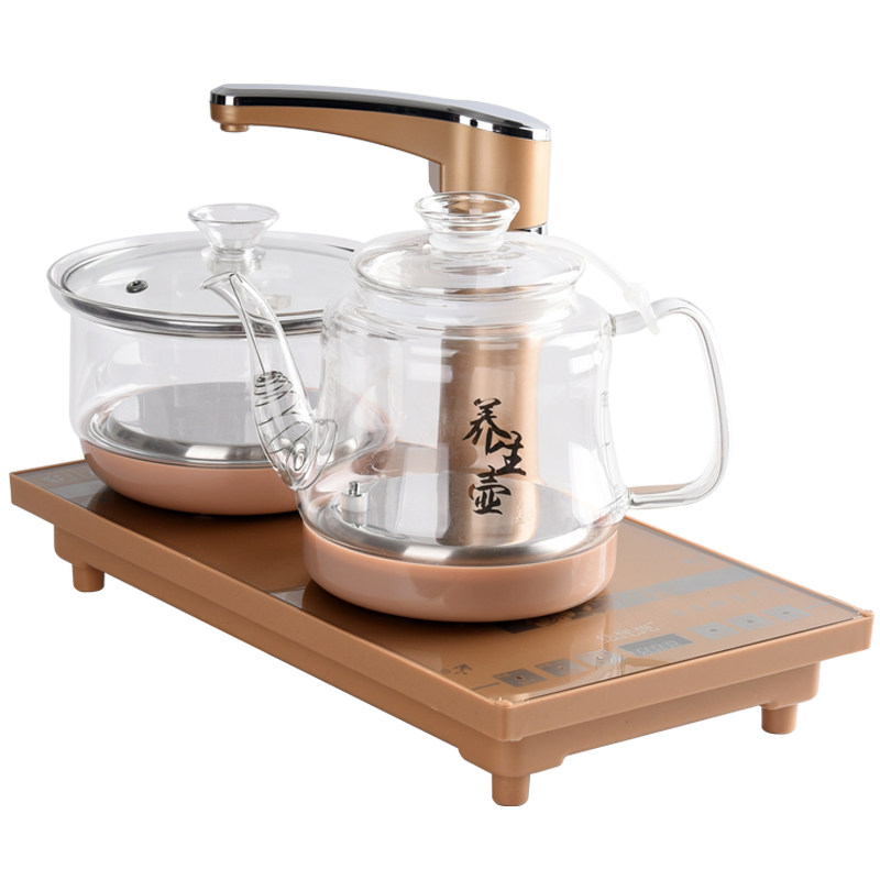 佳禄福全自动上水电磁茶炉嵌入式茶盘茶具家用泡茶电热烧水壶名宇