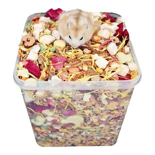 仓鼠粮食主粮饲料金丝熊冻干粮面包虫干幼年老年鼠营养专用粮食