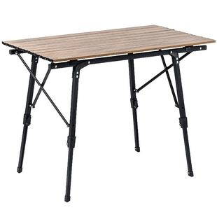 户外折叠桌椅车载铝合金郊游野餐桌靠背椅子露营旅行户外家具套装