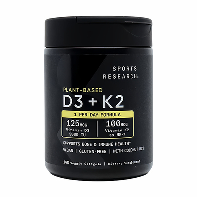 SportsResearch维生素D3+K2