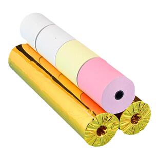 收银纸57X50打印纸57X30热敏纸小卷美团外卖小票据58mm彩色粉红黄