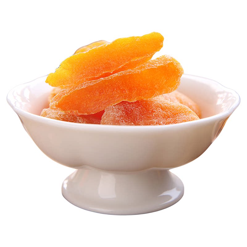 琦王黄桃干蜜饯水蜜桃子肉水果果脯蒸桃脯休闲零食网红小吃