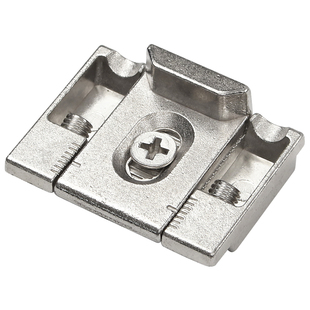 断桥铝合金门窗锁点欧标槽锁块平开窗户挡块卡扣配件隔热窗框锁扣