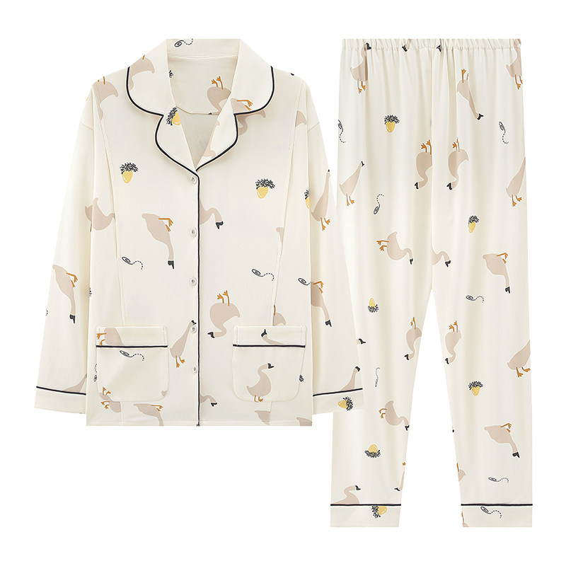 夏季薄款月子服纯棉全棉吸汗孕妇哺乳睡衣产后喂奶产妇家居服春天