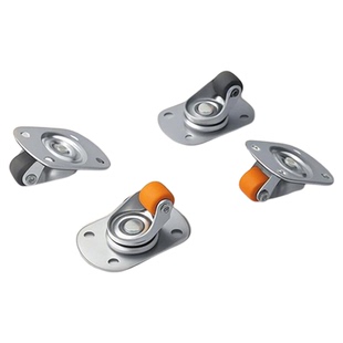 0.5寸迷你万向轮轮子大全超静音小滑轮转定向脚轮橡胶尼龙轮