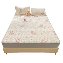 2026新款夏季冰丝乳胶床笠三件套