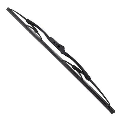 适配汽车原厂前雨刷片有骨静音通用型刮胶条原装带铁骨U型雨刮器