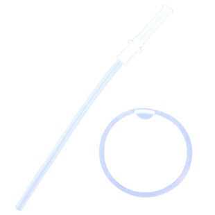 SST3H硅胶吸管配件吸嘴密封圈skater和mikihouse可用340ml吸管杯