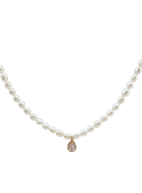 Satanophany天然珍珠水滴锆石