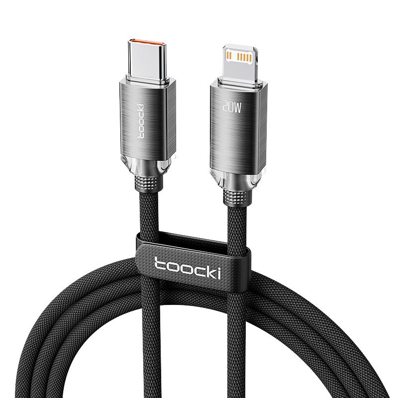 toocki图奇适用苹果15数据线iPhone16充电线器头13promax手机17车载加长2米11冲电双Typec平板