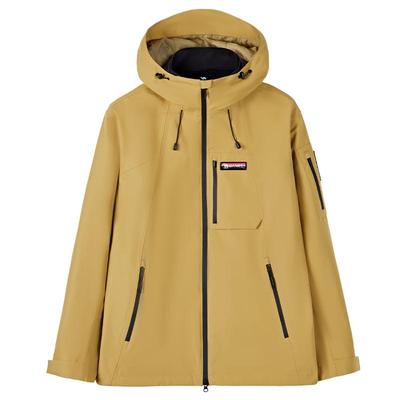 骆驼户外冲锋衣女三合一可拆卸冬季外套男防风防水旅游徒步登山服