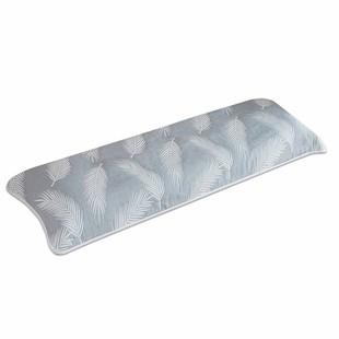 全棉纱布双人枕巾1.5米 纯棉情侣加厚加长款格子长枕头巾1.2 1.8m