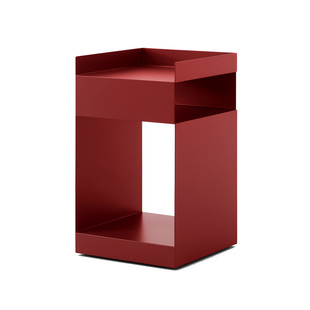 Tradition金属边几Rotate红色可移动现代极简床头柜书架角几SC73