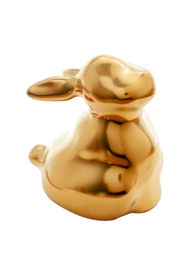 陶瓷古风招财桌面摆件兔年吉祥物