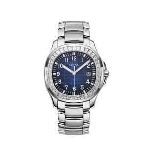 格雅品牌手表男士机械表全自动防水蓝色星球男款腕表高级十大腕表