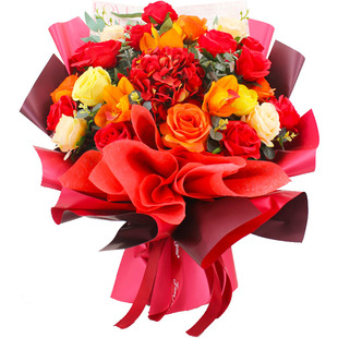 仿真花束成品大束手捧花永生颁奖舞台献花交车假花拍照教师节绢花