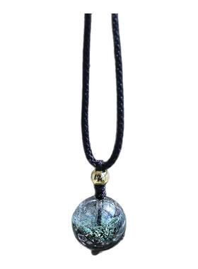 天然绿幽灵水晶吊坠男女款