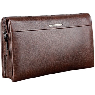 七匹狼手包男款真皮包2025新款大号钱包软皮手夹包男士手拿包高档