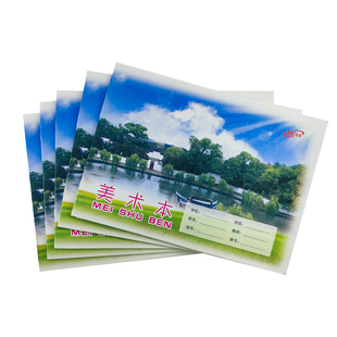 南昌市专用中小学统一美术本加厚南昌横版图画本儿童画画1-6年级