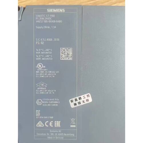 询价6ES7505-0KA00-0AB0