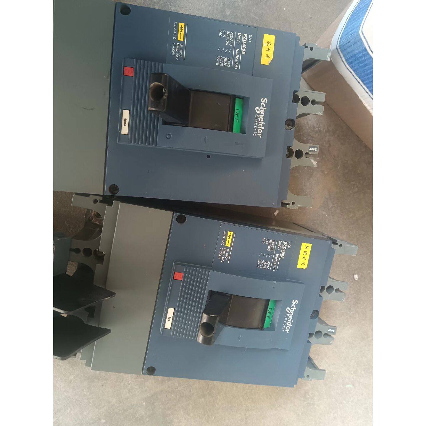 在线议价施耐德EZD断路器 350A 400A 500A 成色漂亮
