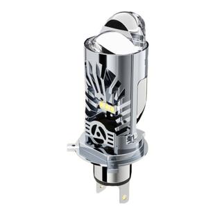 H4远近一体三光矩阵双透镜汽车LED大灯泡超亮强光摩托车货车改装