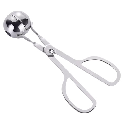 不锈钢肉丸夹肉丸子制作器家用厨房捏肉圆鱼汆丸神器饭团模具