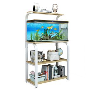 鱼缸架子底座底柜放鱼缸的架子桌子金属底架承重柜客厅小型鱼缸架