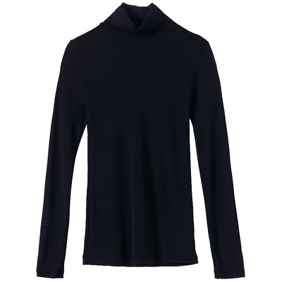 弹力记忆网纱紧身打底衫