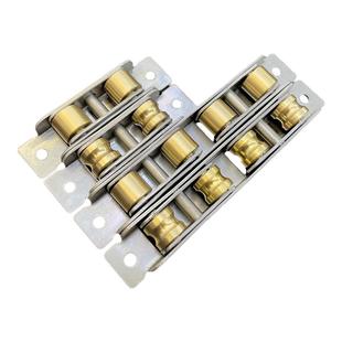 塑钢门窗推拉门滚轮窗纱滚轮滑轮子地轨滚轮77型88型不锈钢滑轮子