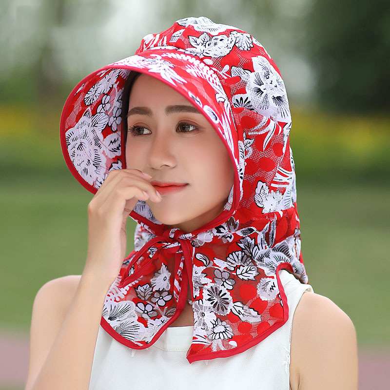 新品 遮阳帽女夏天防晒可折叠户外海边沙滩帽出游太阳帽户外大沿