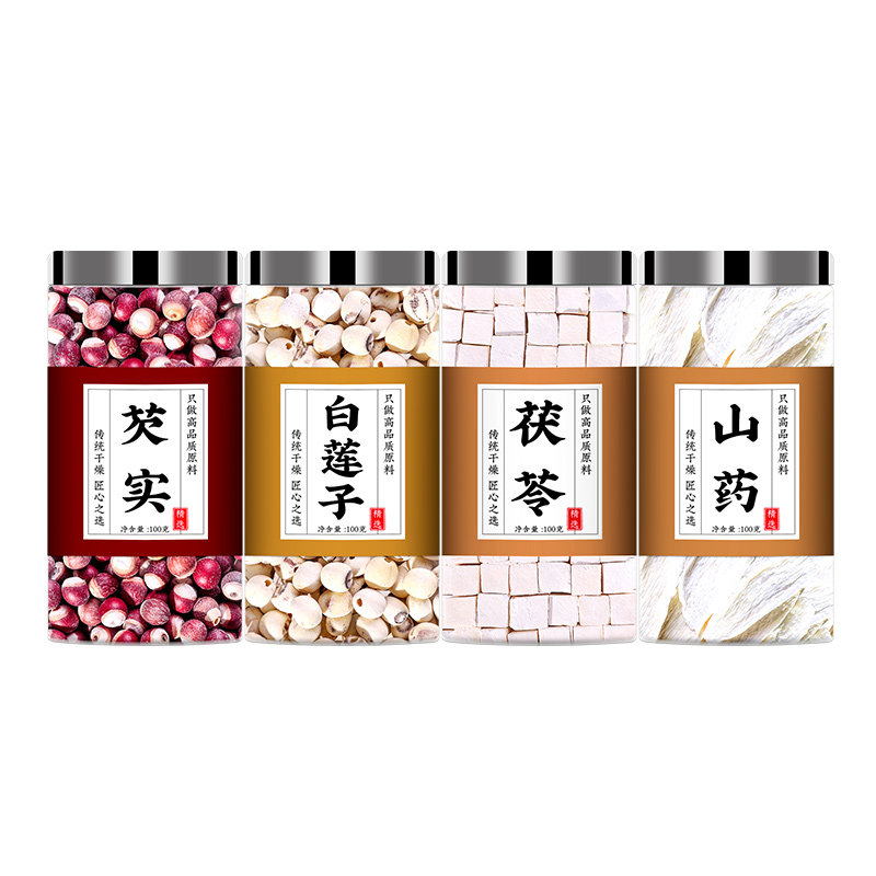茯苓芡实莲子山药四神汤组合