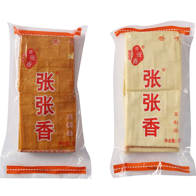 正宗虹螺岘干豆腐张张香熏香素鸡
