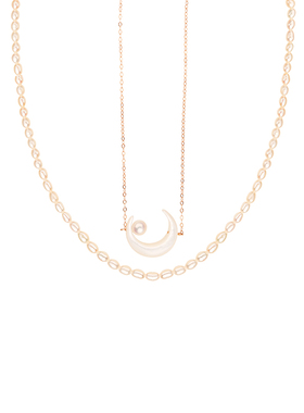 项链颈链锁骨链独特月亮高级感