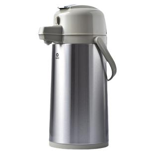 清水按压式热水壶家用不锈钢暖壶玻璃内胆保温开水瓶气压式热水瓶