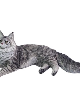 缅因猫模型摆件手办玩具工艺品