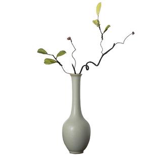 景德镇陶瓷花器禅意创意摆件花插个性茶室时尚家居装饰品水培花瓶