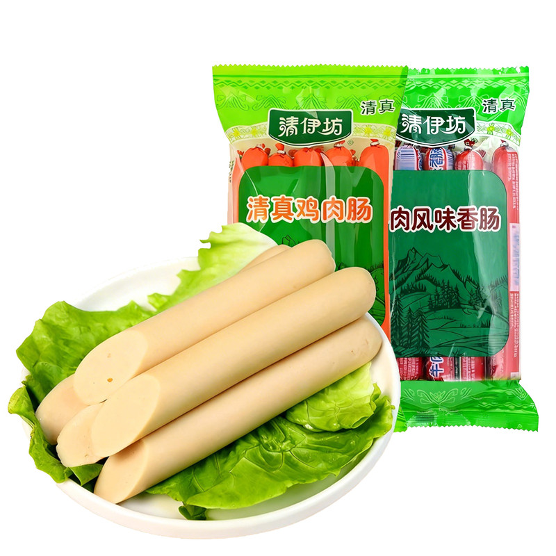 清真清伊坊鸡肉肠400g