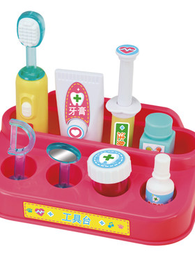 mimiworld机灵唐妮妮牙医套装角色扮演女孩过家家玩具六一礼物