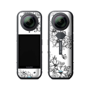 适用影石Insta360 X5运动全景相机贴纸保护机身贴膜版画改装配件